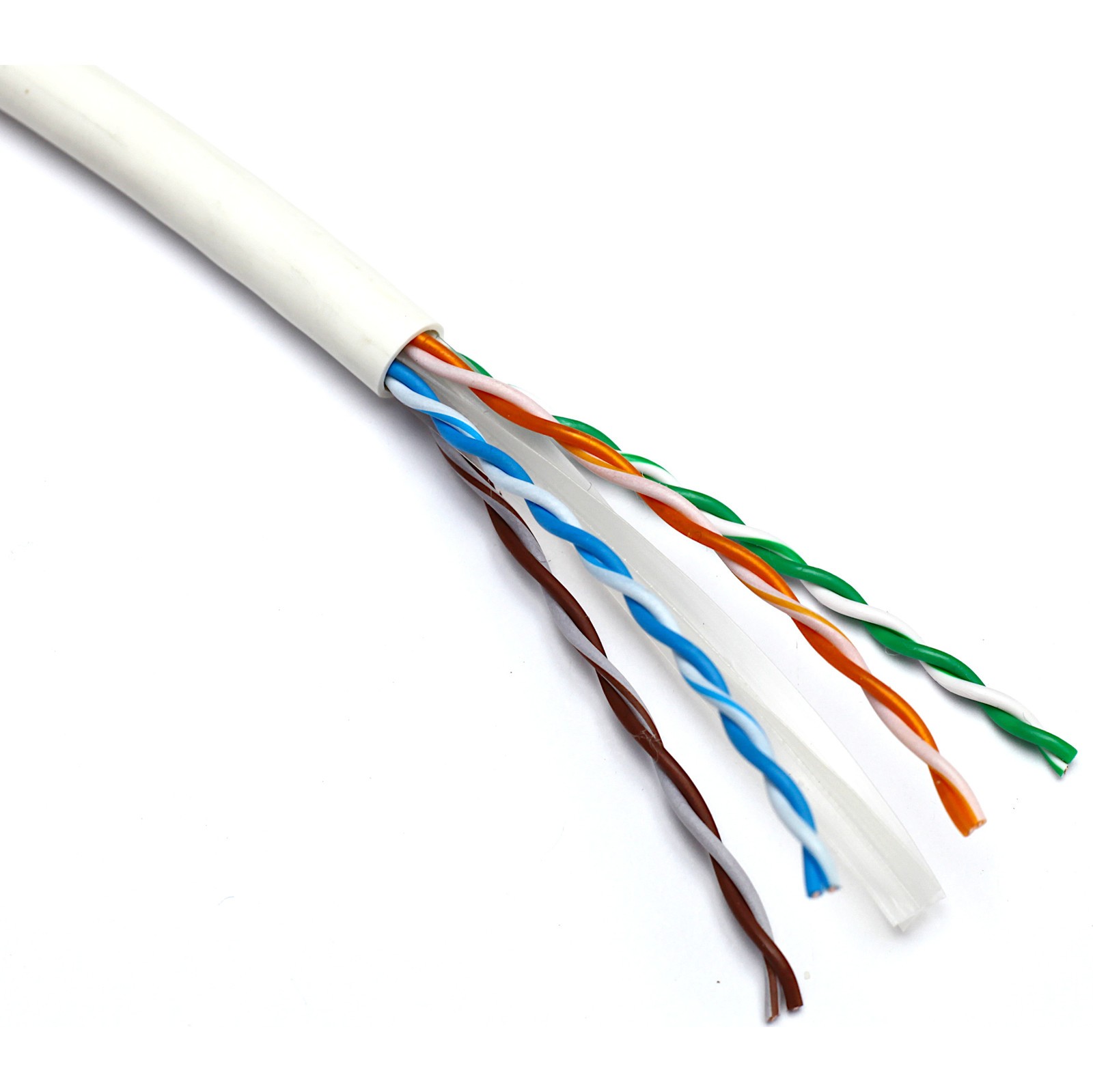 Caja cable UTP Cat.6 LSZH Color blanco CPR Dca AWG24 (305 mts) Excel: 100-080-WT