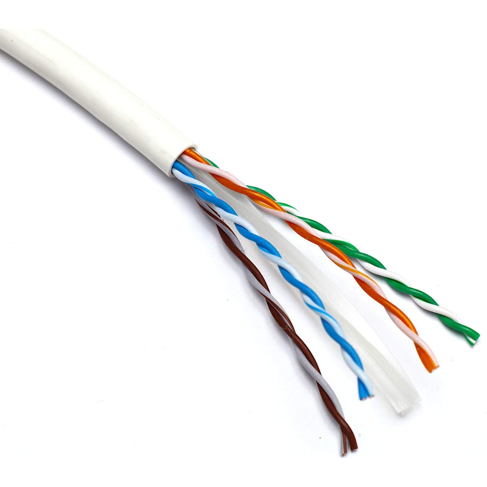 Caja de cable Cat.6 UTP LSZH CPR Dca color blanco ( 305 mts ) Excel: 100-074