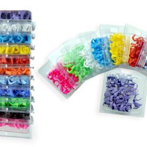 Clips de colores para latiguillos PatchSee (caja 50 uds.)