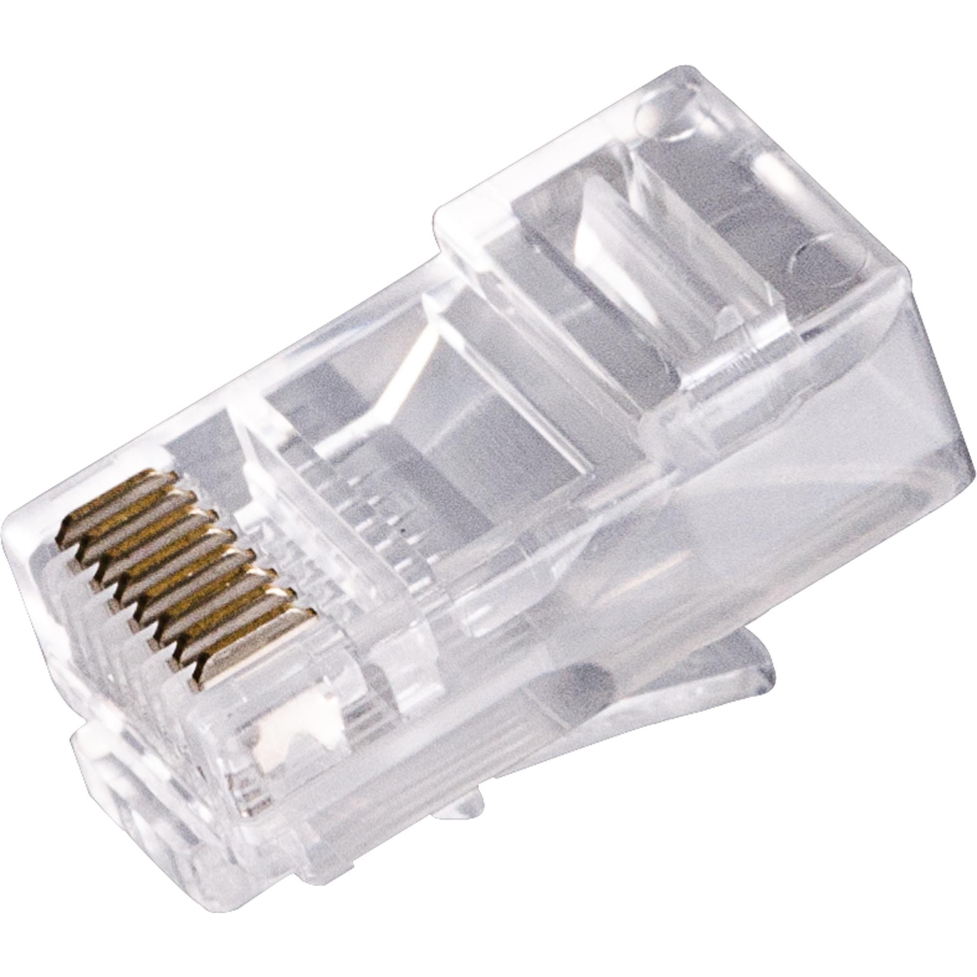 Conector macho RJ45 Cat.6 UTP cable rígido con guía interna.VARCONUTPC/6MAC