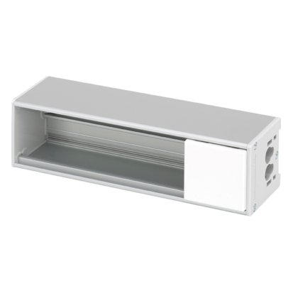 Perfil aluminnio OFIBLOCK Compact para mecanismos K45 SIMON