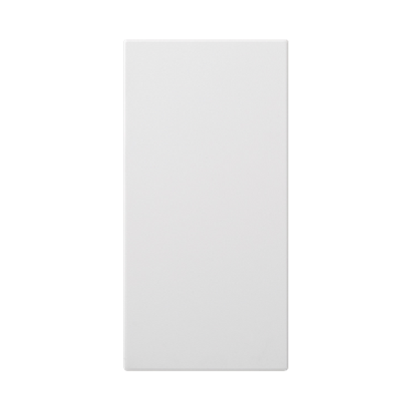 Placa ciega doble Serie 500 blanca. Simon: 50000800-030