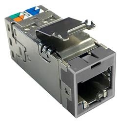 Toma hembra RJ45 STP apantallada Categoría 6A estándar series SLX AMP-TWIST SL.Commscope. AMP2153449-4