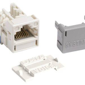 Toma UTP RJ45 Cat6 No apantallada. SYSTIMAX® GigaSPEED XL® M-Series Modular Jack. Color BLANCO. Ref : 700206725