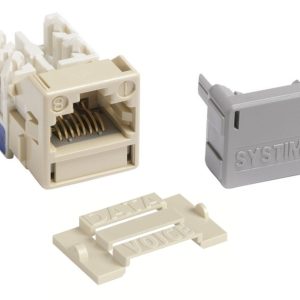 Toma UTP RJ45 Cat6 No apantallada. SYSTIMAX® GigaSPEED XL® M-Series Modular Jack. Color MARFIL. Ref : 700206717