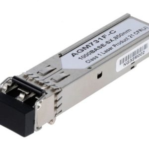 Transceiver de fibra SFP 1000BaseSX compatible NETGEAR. Ref: AGM731F
