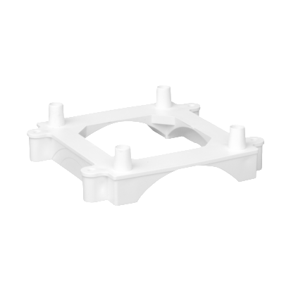 Zócalo para Torretas SIMON 500. Acceso Canal suelo 85x18mm